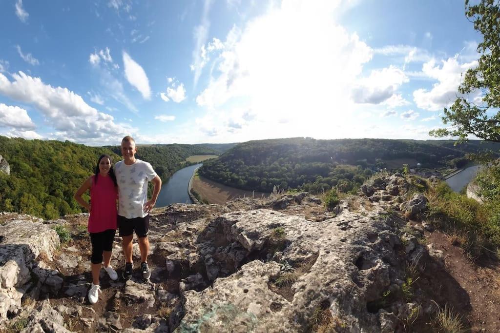 Gite Rural "L'Anseromia" Dinant Esterno foto