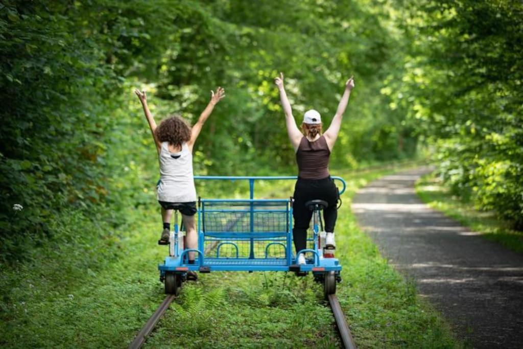 Gite Rural "L'Anseromia" Dinant Esterno foto